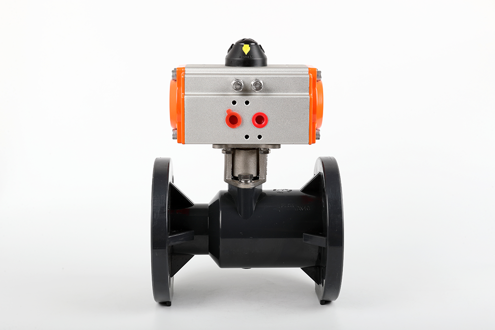 新华气动法兰一体球阀